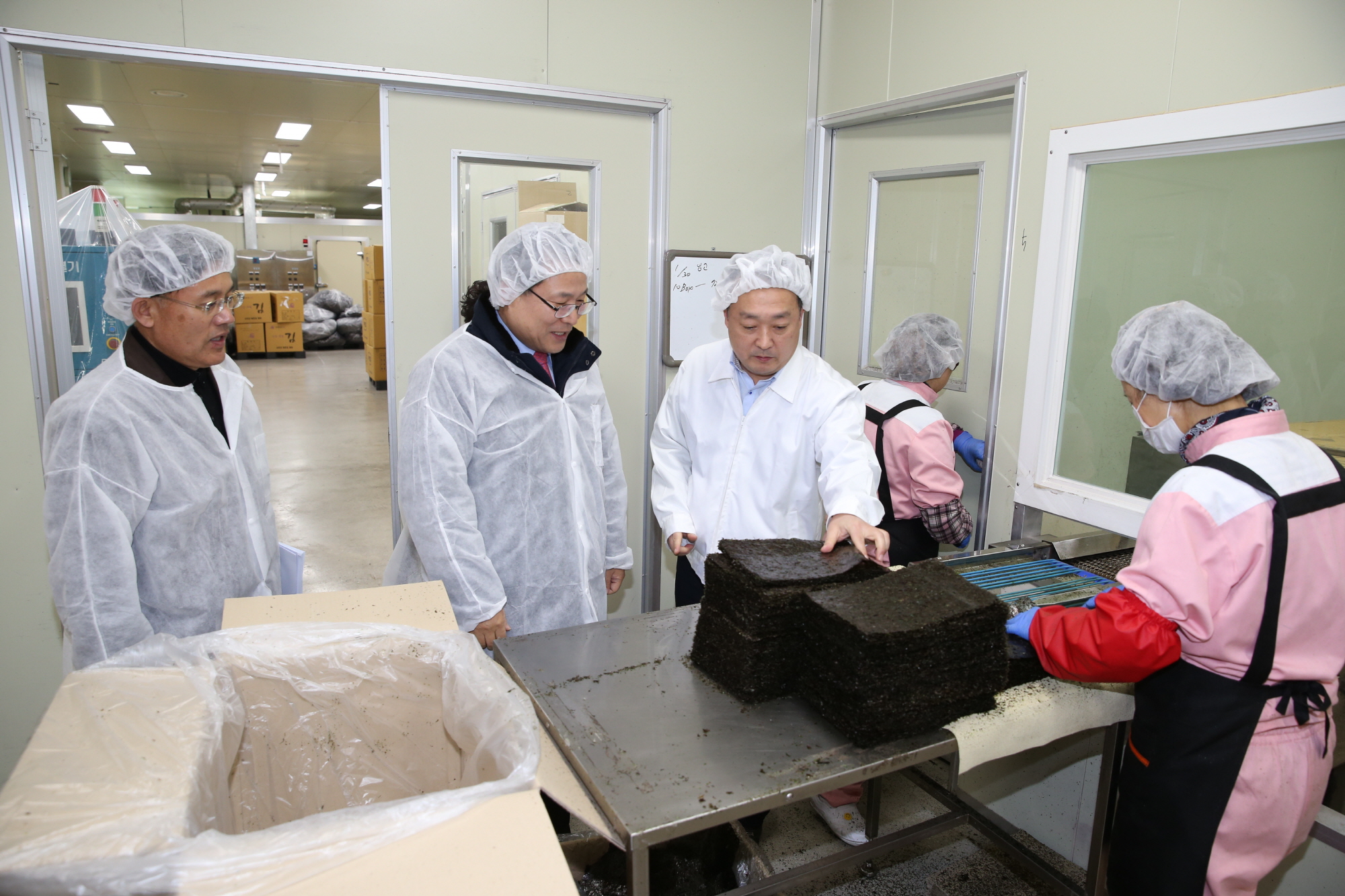 1월30일 제4산업단지 (유)동이식품 과 제3산업단지 한국신텍스제약(주) 현장행정1